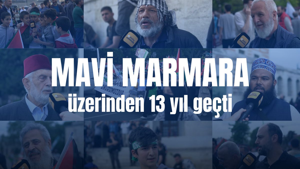 #MaviMarmara katliamının üzerinden 13 yıl geçti!

Mavi Marmara gazileri ve katılımcıları o gün yaşananları anlattı.

video🔗dailyummah.com/mavi-marmara-u…