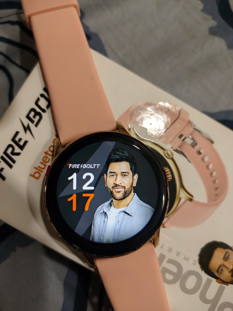 SaifInamdar96's tweet photo. Received this HORRIBLE FireBoltt phoenix pro watch today from @amazonIN .
The screen was not even in the center of the device. The display itself was tilted to the right.Screen glue was out.
@fireboltt__ @iamboltt  Do you have someone for Quality Control?
@msdhoni under your name https://t.co/n1G72XZuis