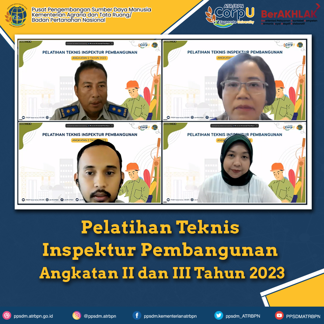 PPSDM Kementerian ATR/BPN on Twitter: "Hai #SobATRBPN Bersama