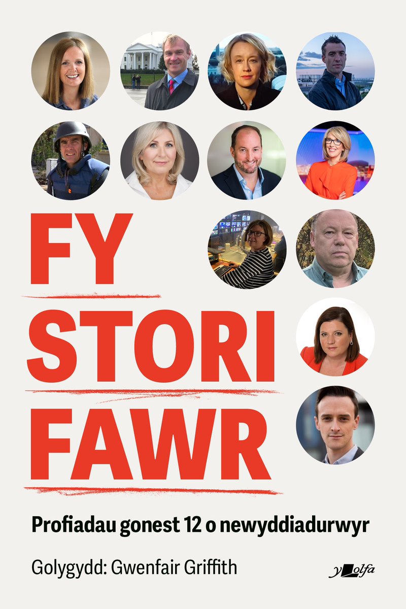 Cyffrous i ddatgelu bydd llyfr Fy Stori Fawr ar gael i’w brynu gan <a href="/YLolfa/">Y Lolfa</a> cyn bo hir! 

Straeon gonest 12 o newyddiadurwyr am eu profiadau yn gohebu ar rai o straeon pwysicaf eu gyrfa.
