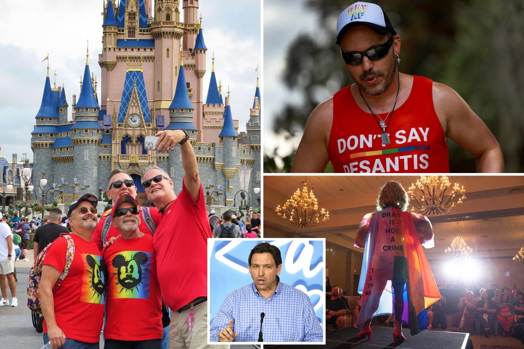 Disney ‘Gay Days’ events go ahead in defiance of DeSantis’ ‘Don’t Say Gay’ laws trib.al/yZh0TMY
