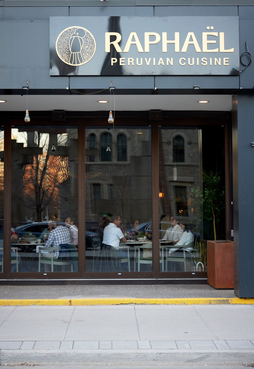RaphaelExpress's tweet photo. We are so happy to be back open in Ottawa, now at 200 Elgin Street, serving the Peruvian food we love! Thanks to everyone who has joined us! From tiny beginnings in the back of a warehouse, to the Byward Market, to our new home at 200 Elgin, we are so glad to do what we do. https://t.co/FsZsgD8lC4