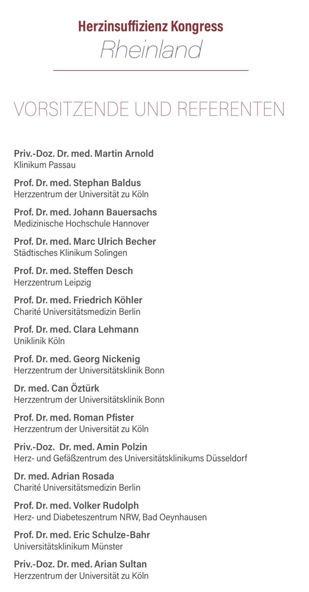 Throwback to last weekend🫀 interesting talks and discussions with the HI Netz Rheinland! Thanks to all speakers and guests working on improving outcome for patients with heart failure.
