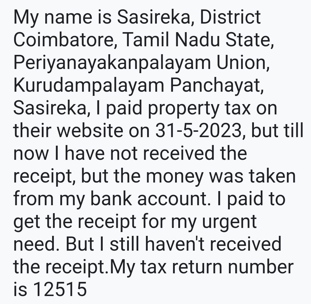 Sakthi2309's tweet photo. @MoRD_GoI @mkstalin @IPeriyasamymla @IPSenthil https://t.co/tdOjhpEbn0