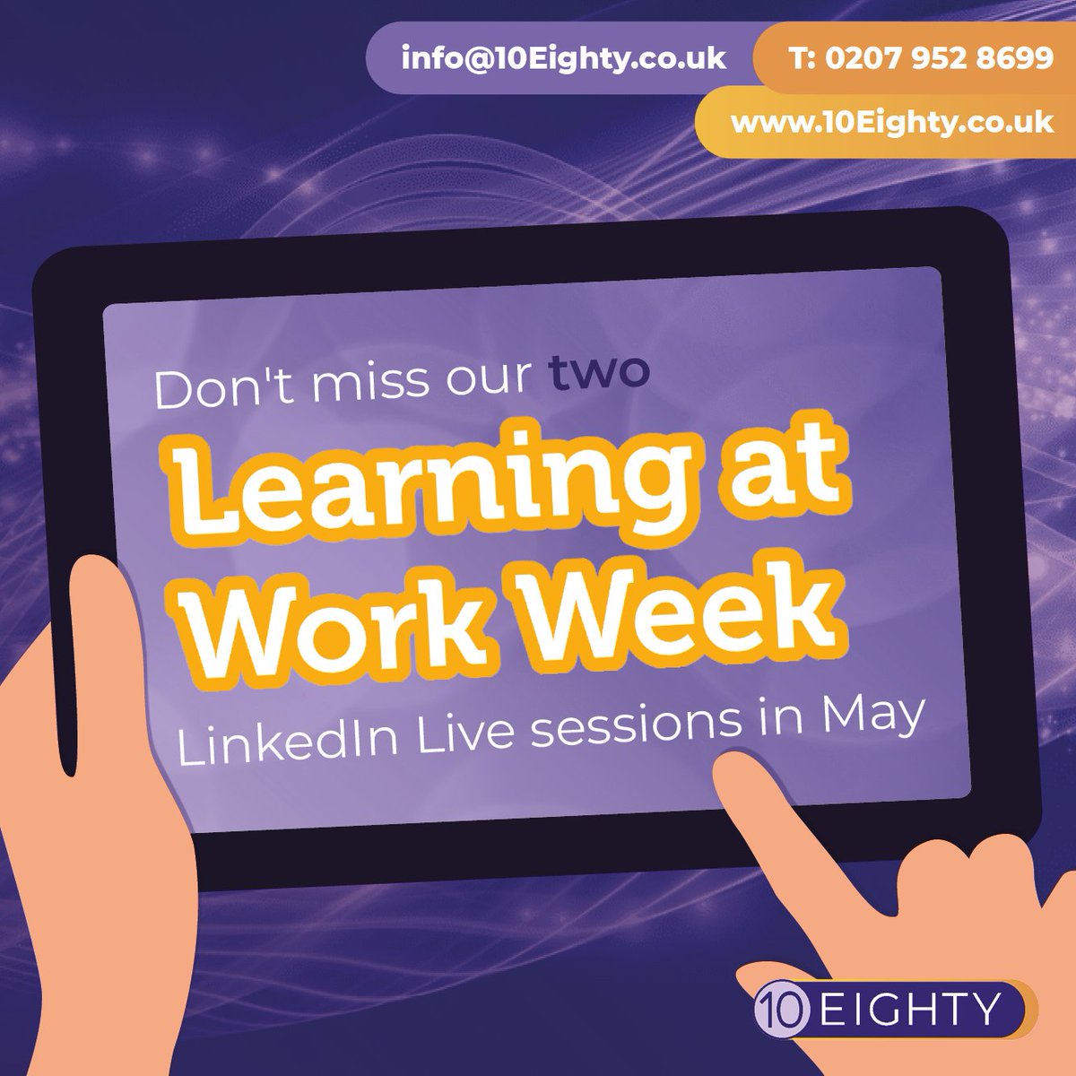 Last month for #Learningatworkweek, we ran two LinkedIn Live sessions; if you missed them, check them out on our YouTube channel. 

🟣The Future of Impact, Presence and Visibility: youtube.com/watch?v=i8L2R8…

🟣Creativity &amp; The Future of Work: youtube.com/watch?v=Zaigqg…