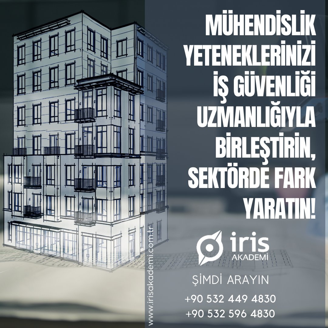 irisisgkursu's tweet photo. 🚧👩‍🔧🔒 İş yeri güvenliğini sağlarken mühendislik becerilerinizi geliştirmek ister misiniz? 🎓🔐

📌https://t.co/2EafeIxVew
@irisisgkursu 

#SafetyFirst #MühendislikBecerileri #EğitimFırsatı https://t.co/J4xONTBxko