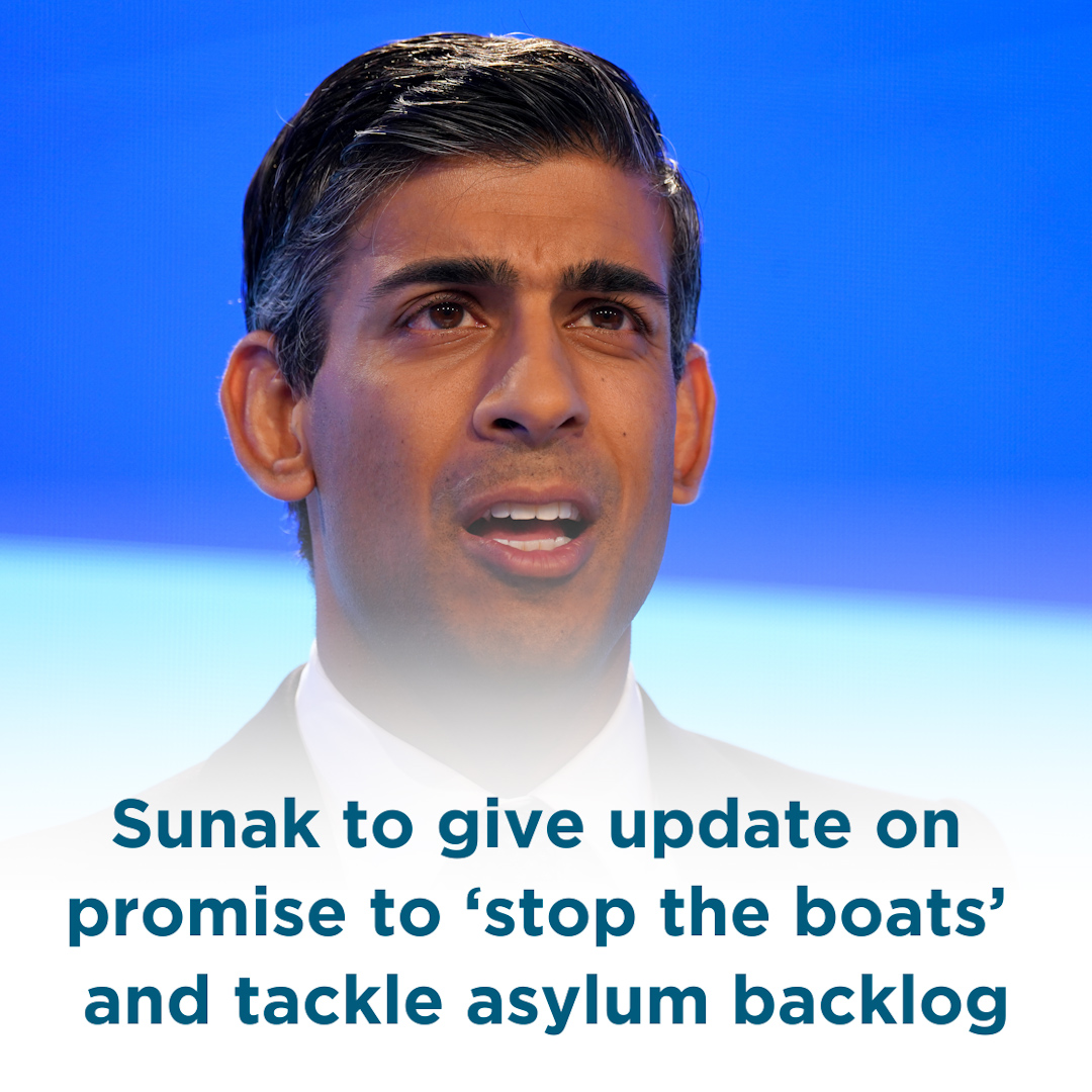 London Live on Twitter "Rishi Sunak will address the nation on his promises to end small boat