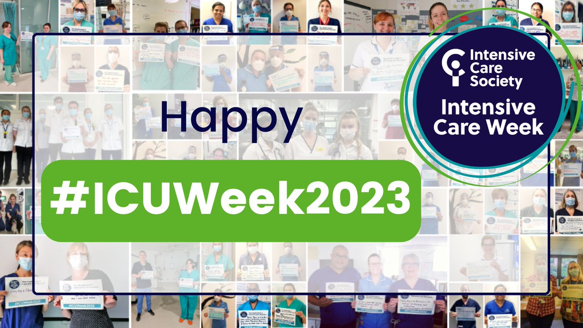 It’s Intensive Care Week!

To mark #ICUWeek2023 we’re encouraging our community to celebrate working in ICU. You can head to bit.ly/ICUWeek23 to download our celebration pack, find out how you can enter our photo competition, and see what we’re up to this week!
