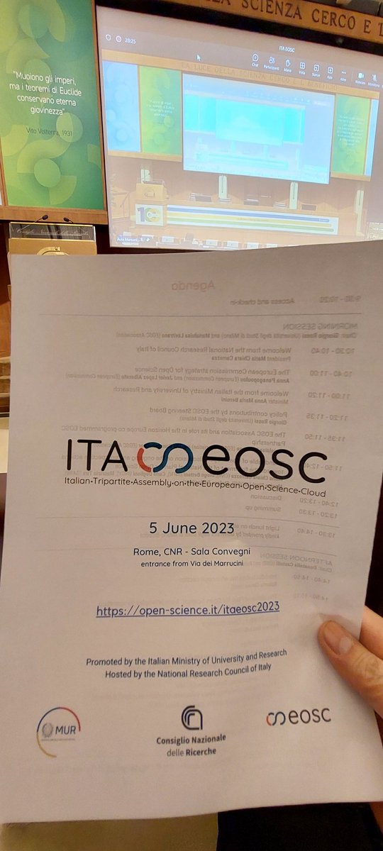 CarloMiniussi's tweet image. It is about to start