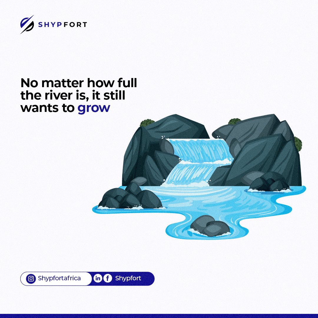 shypfort's tweet photo. This is your #mondaymotivation to always create room for growth and never be too comfortable in a position for too long.

Have a great week!

#shypfortiscoming #madeinnigeria #businessinlagos #dispatchridersinlagos #deliveryserviceinlagos https://t.co/0j5BFYAqqj
