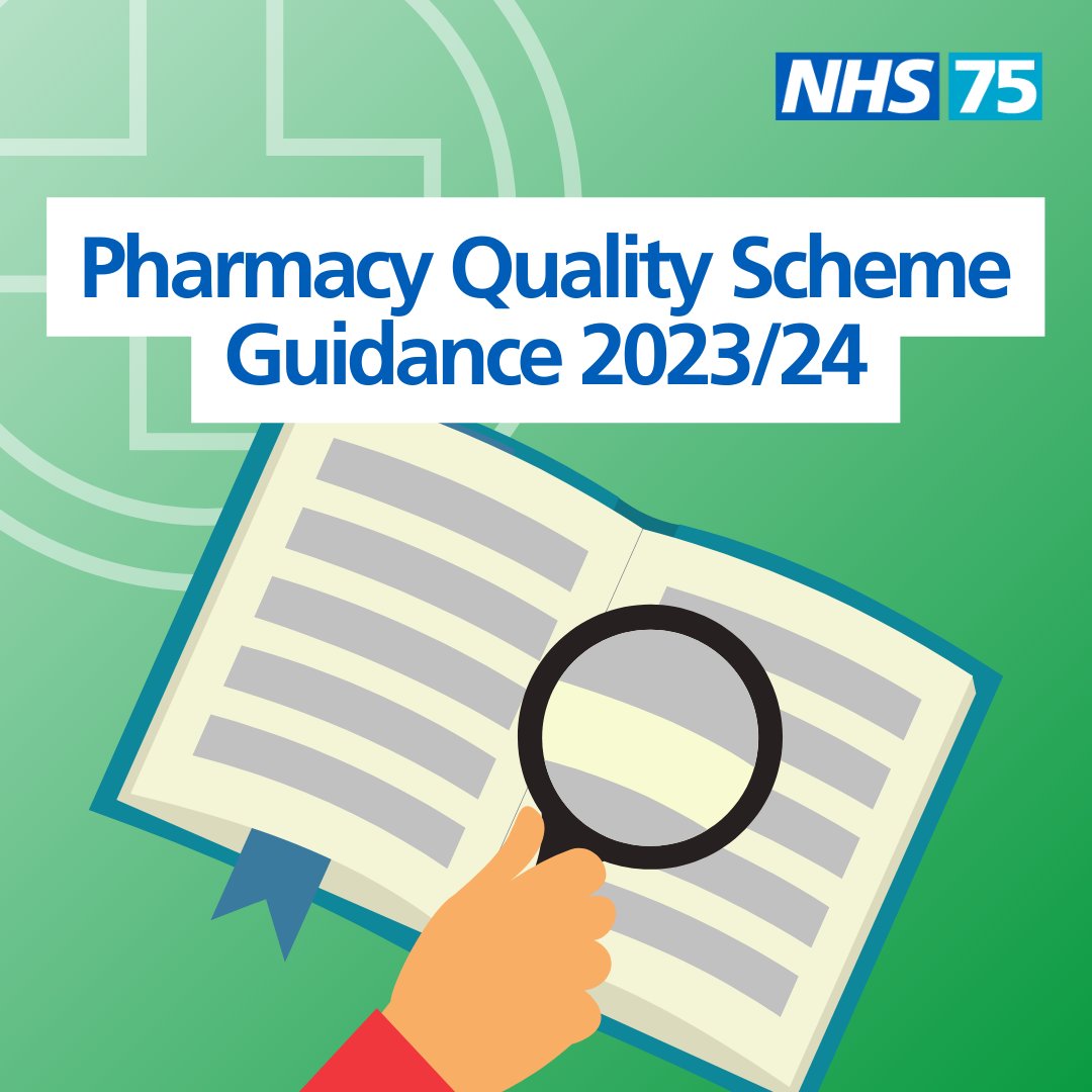 We have published the #PQS for 2023/24, replacing guidance issued for all previous schemes. 

Find out how to demonstrate compliance with this year’s requirements: england.nhs.uk/wp-content/upl…

#CommunityPharmacy