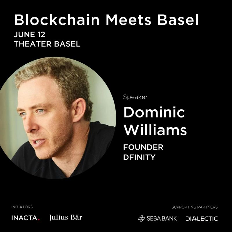 The next stop for <a href="/dominic_w/">dom.icp ∞</a> is Basel🇨🇭

📅 June 12, 2023
⏰ 1.00 pm onwards
📍 Theater Basel

He joins the panel "Blockchain Fundamentals" along with fellow industry leaders

This event is organized by <a href="/inacta/">INACTA</a> and <a href="/juliusbaer/">Julius Baer</a>

To attend, please register: eventbrite.ch/e/blockchain-m…