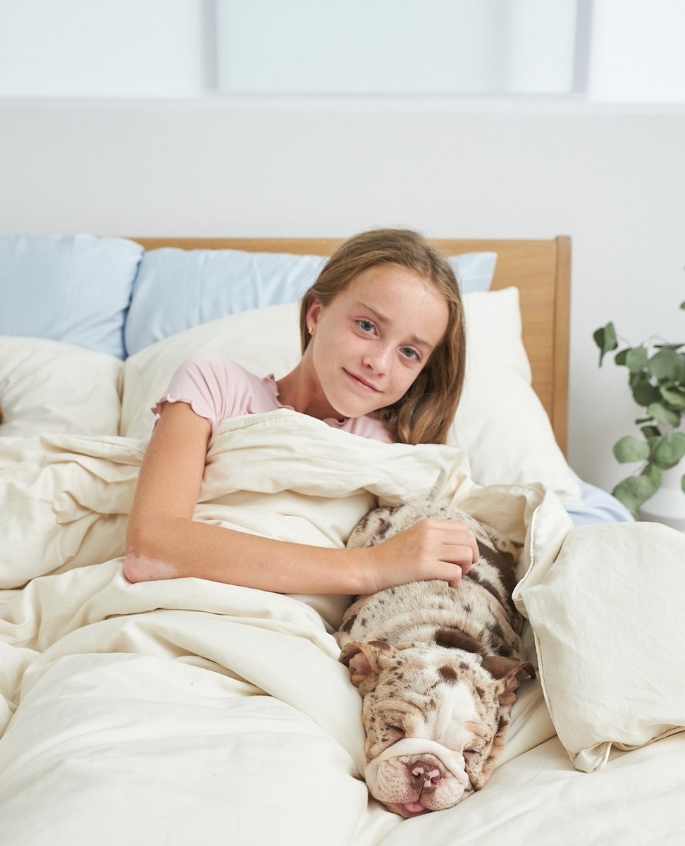 heartcosy's tweet photo. If dogs have taught us anything, it’s the power of a well-deserved nap. Sleep comfortably and soundly through the night with Heartcosy’s comfortable bedding—soft enough for even the ruffest canine critic.

#bedtime #bed #sleeping #Sleepover #discount #duvet https://t.co/L9uJHGYDrD