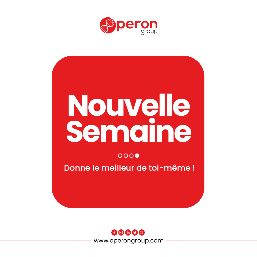 OperonGroup's tweet photo. Les lundis matins sont le début d'une nouvelle histoire, faites-en une bonne.
Lève-toi et donne le meilleur le meilleur de toi-même.
Agréable semaine ✨
#BonneSemaine #OperonGroup https://t.co/OeGth7MiMC