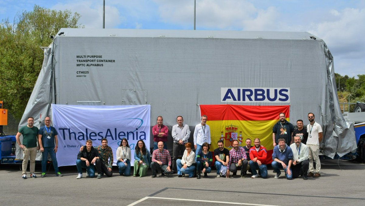 Thales Alenia Space tweet media