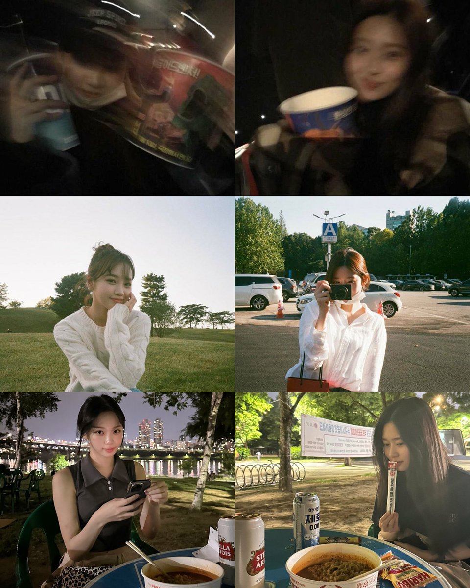 minju's pov                  chaewon's pov