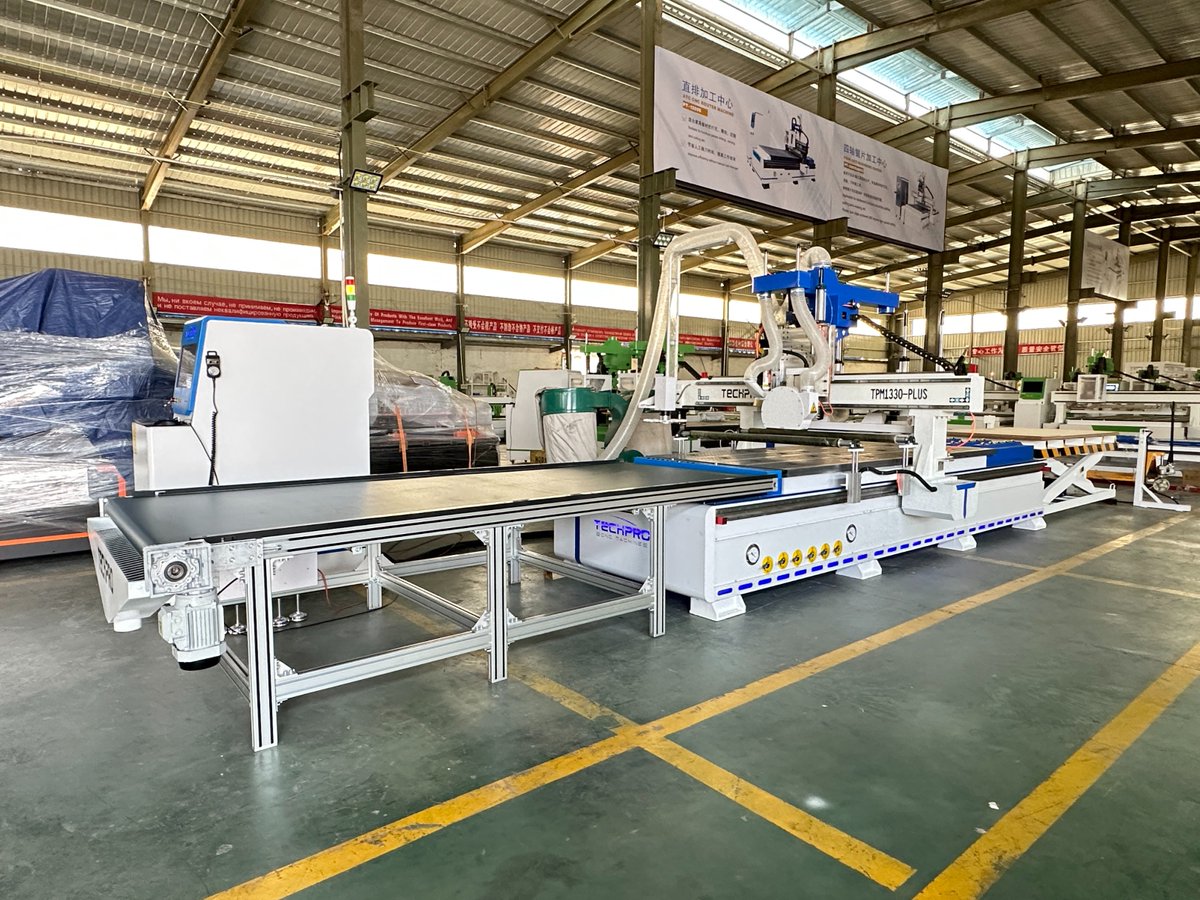 DanyTechpro's tweet photo. TechPro® 1300*3000mm ATC cnc router + saw blade head with Automatic loading and unloading device for sale.
#atcncrouter #cncrouter #woodcncrouter #sawcncrouter #sawbladecut #techprocnc #tplaser #cncmachine #woodrouter
#atcncrouter #cncrouter #woodcncrouter #sawcncrouter https://t.co/eBEafAOVVF