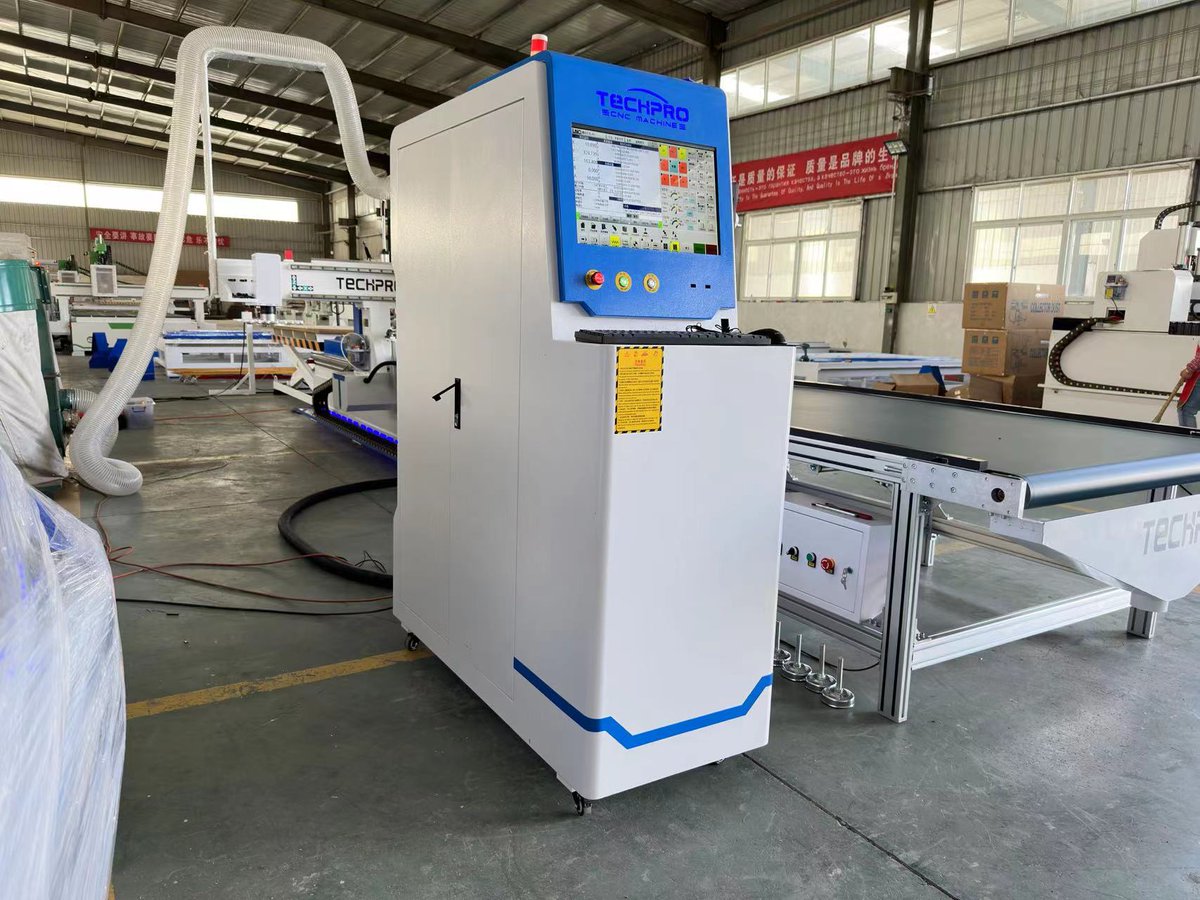 DanyTechpro's tweet photo. TechPro® 1300*3000mm ATC cnc router + saw blade head with Automatic loading and unloading device for sale.
#atcncrouter #cncrouter #woodcncrouter #sawcncrouter #sawbladecut #techprocnc #tplaser #cncmachine #woodrouter
#atcncrouter #cncrouter #woodcncrouter #sawcncrouter https://t.co/eBEafAOVVF
