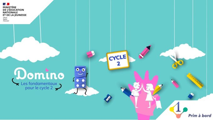 Cycle 2⃣ | Enseigner | #Mathématiques

 📌 Dans ma boîte DOMINO

 ▶️ primabord.eduscol.education.fr/domino-une-sol…

✅ 600 exercices
✅ 60 fiches professeur
✅ 80 vidéos
✅ L’app Calculoup #numération
✅ L’app Défi-Tables #calcul
✅ L’app Kaligo #problèmes