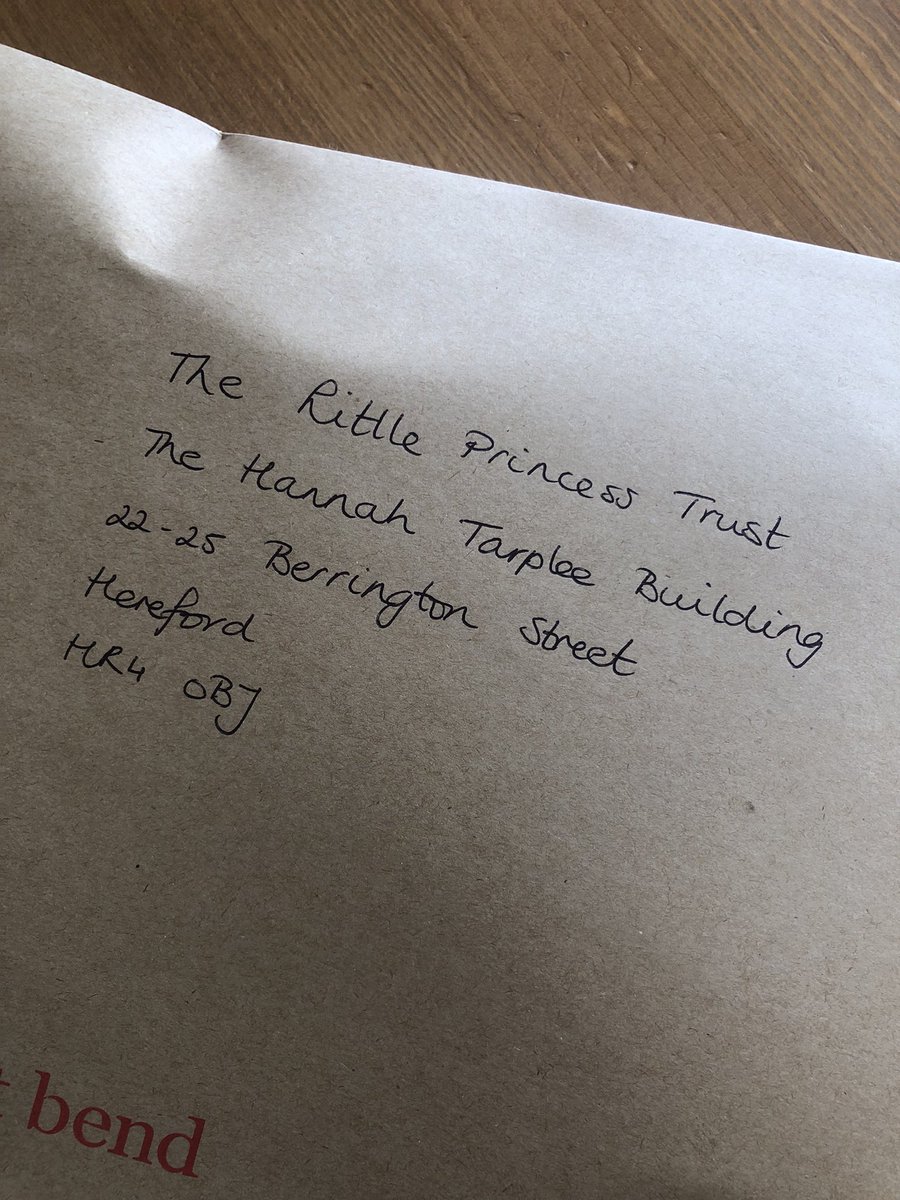 Should be with you soon <a href="/LPTrustUK/">Little Princess Trust</a>. 💇🏾‍♀️