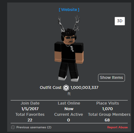 5HAVS's tweet image. my $1,000,000,000 billion roblox avatar #ROBLOX #robloxfits