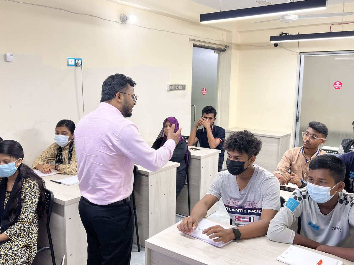 HamidKysar's tweet photo. Making youths skills is great investment.
I had great time with the young trainee at the first class of the SSC and Dhakil especial spoken English course under @YASID16610448
#Yasid #spokenenglish #SSC #Dhakil https://t.co/hPT1xBLiWe