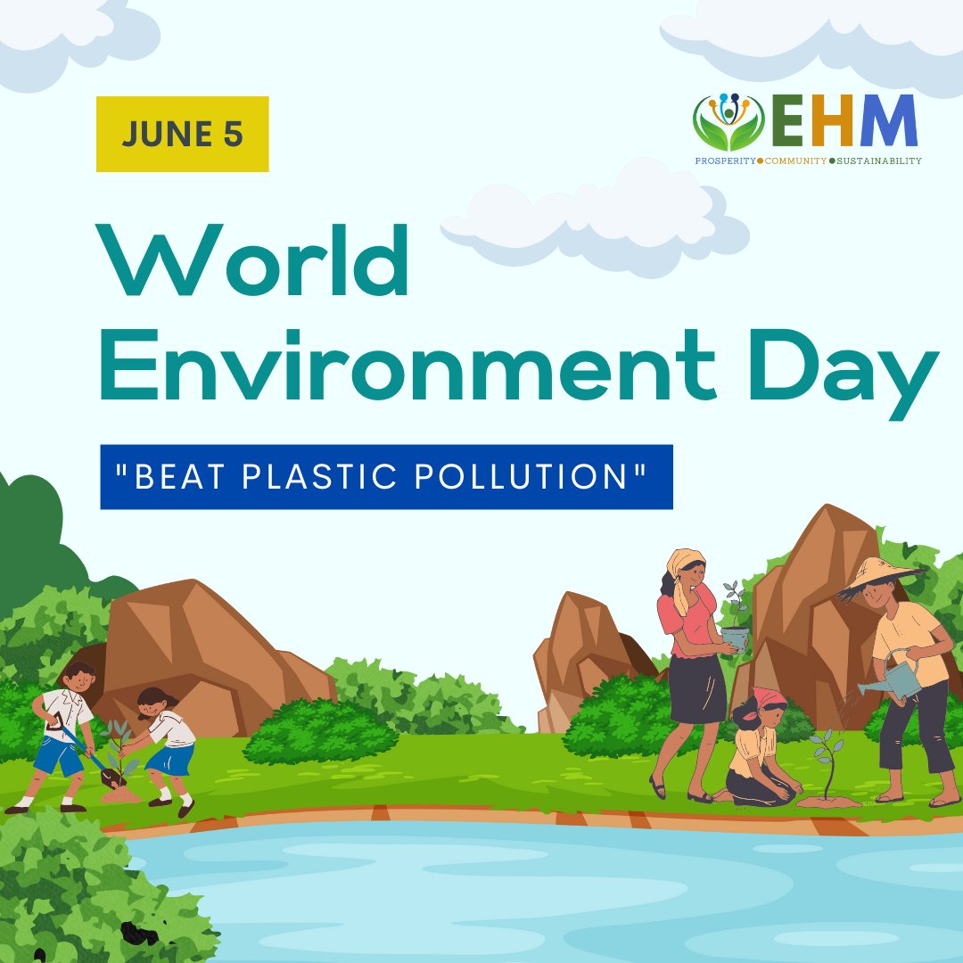 On this World Environment Day, let us all come together to celebrate the beauty and importance of our planet. Together, we can create a positive impact and build a more sustainable future.
#WorldEnvironmentDay #SustainableFuture #BeatPlasticPollution #ZeroPlasticWaste