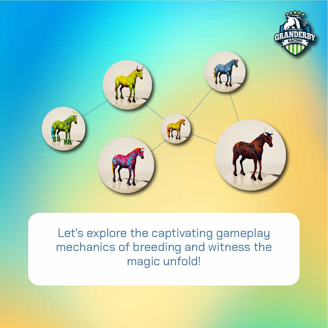 nftgranderby's tweet photo. Join the fascinating world of breeding and witness the magic of creating extraordinary horses. Shape the destiny of your bloodline and leave a lasting mark on the virtual racing realm. Visit our latest article post on medium to find out more!

#GRANDERBY #VirtualHorses #Legacy https://t.co/PBlgB1Orfm