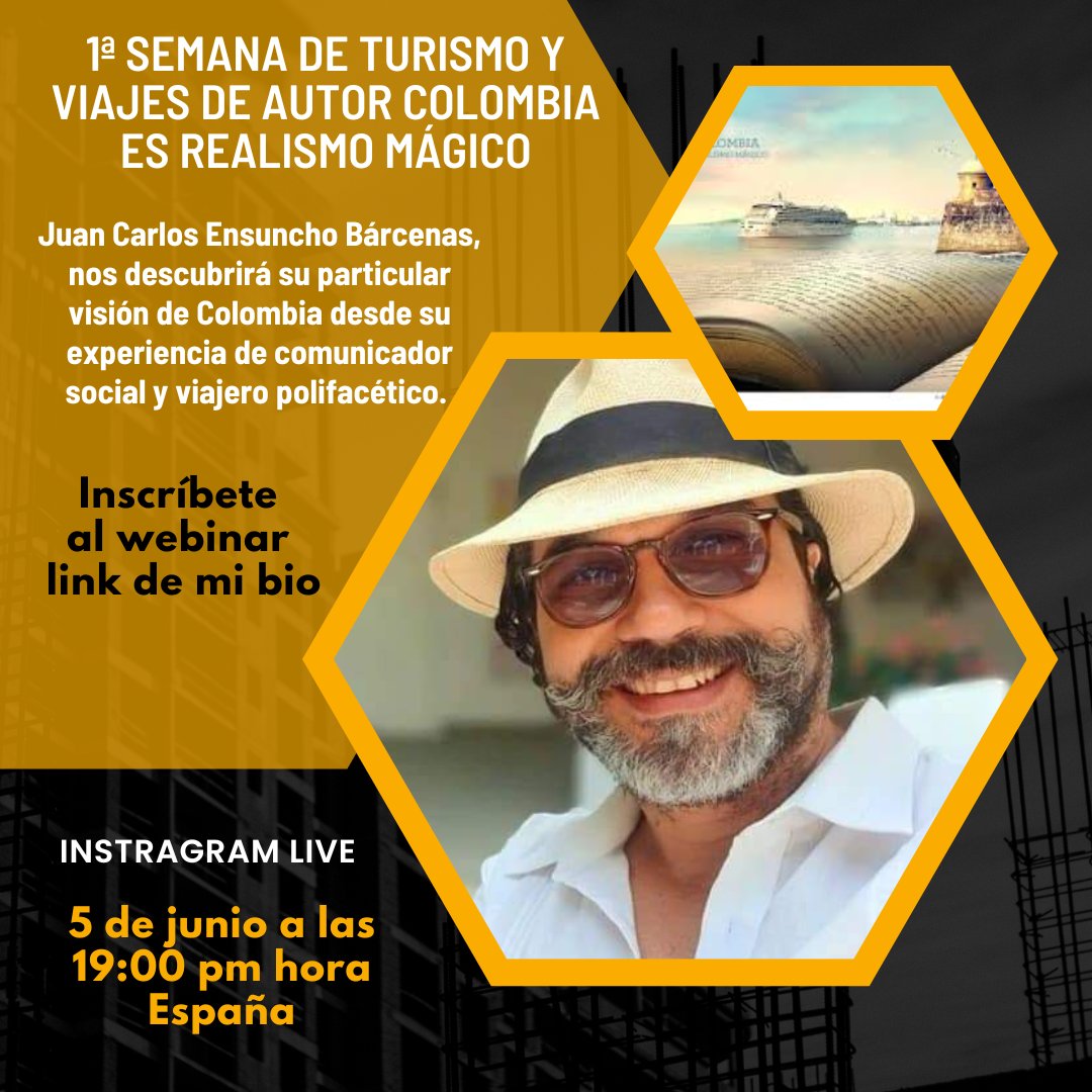 Si estás pensando viajar a Colombia, he preparado esta a primera semana de viajes de autor, inscríbete aquí. Hoy live en instagram para conocer y descubrir una Colombia que no te enseñar en los tours tradicionales. josecantero.com/webinar-presen…