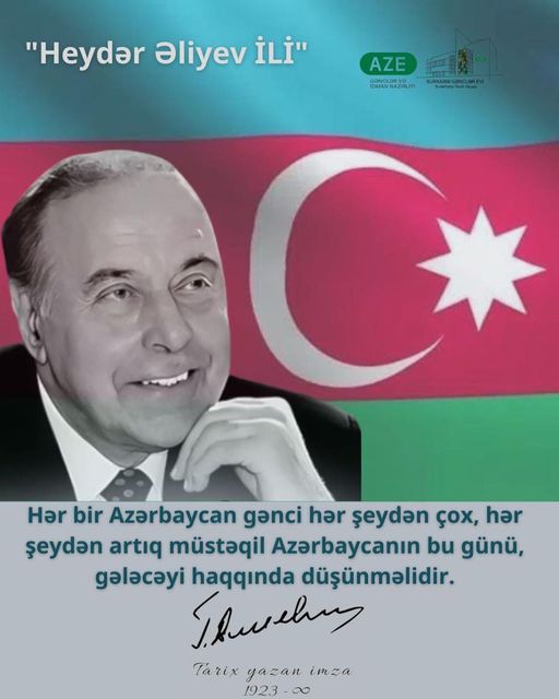 #HeydərƏliyevili #GənclərvəİdmanNazirliyi #SuraxanıRİH #SuraxanıGənclərEvi #Vətən #UluÖndər