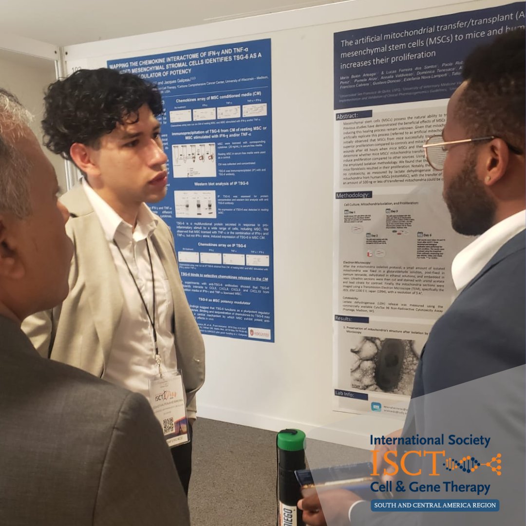 Andrés Caicedo Lab (@caicedolab) on Twitter photo 🚀The #InstaYourCells contest motivates <a href="/ISCT_ESP/">ISCT Early Stage Professionals Committee</a> worldwide to be part of a great community and access tremendous opportunities for learning and networking.
📰We extend our sincere appreciation to <a href="/cytotherapy/">Cytotherapy</a> and <a href="/ISCTglobal/">ISCT</a> for their invaluable support to our lab in Paris! 🚀The #InstaYourCells contest motivates <a href="/ISCT_ESP/">ISCT Early Stage Professionals Committee</a> worldwide to be part of a great community and access tremendous opportunities for learning and networking.
📰We extend our sincere appreciation to <a href="/cytotherapy/">Cytotherapy</a> and <a href="/ISCTglobal/">ISCT</a> for their invaluable support to our lab in Paris!