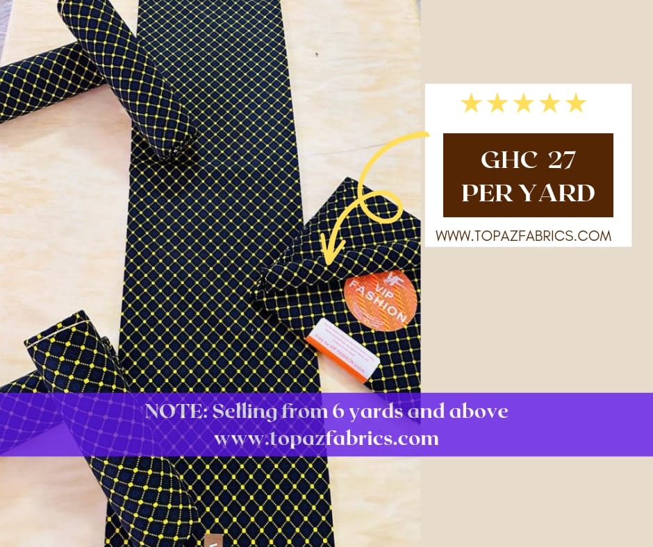 TopazFabrics's tweet image. Premium fabrics you'll love 💕😍 all available on Ghana's no1 online fabric shop.
Visit topazfabrics.com to place an order and have it delivered to you
Or call 0576138053/0553143044 for assistance.
#avoidtraffic
#avoidstress
#trending
#onlinefabricshop
#viral
#fyp