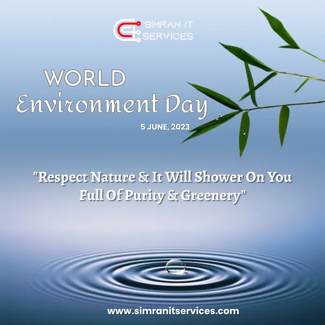 ServicesSimran's tweet photo. "World Environment Day"

.
.
.
.
.
#simranitservices #webdevelopment #socialmediamarketing #development #branding #websitedevelopment #codinglife #webdev #socialmedia #computerscience #appdevelopment #tech #programmers #softwaredevelopment #uidesign #ui #ux #android #softwareen https://t.co/FQnvDDNyXi