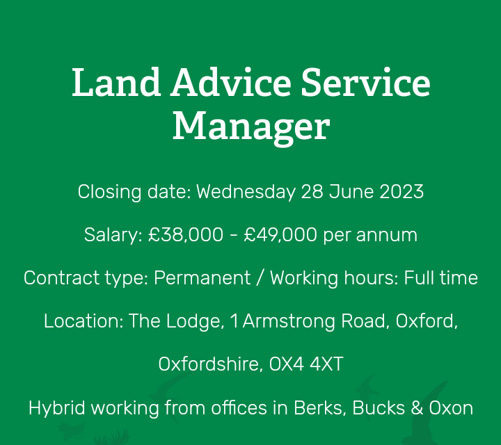 FutureNatureWTC's tweet photo. We're looking for a new Land Advice Service Manager. We work with farmers, estates and land owners benefit wildlife and improve the environment. If you want to make a measurable impact on wildlife in the wider countryside get in touch! 
#conservationjobs #farmmanagement #dreamjob https://t.co/YCdwszFQ3D