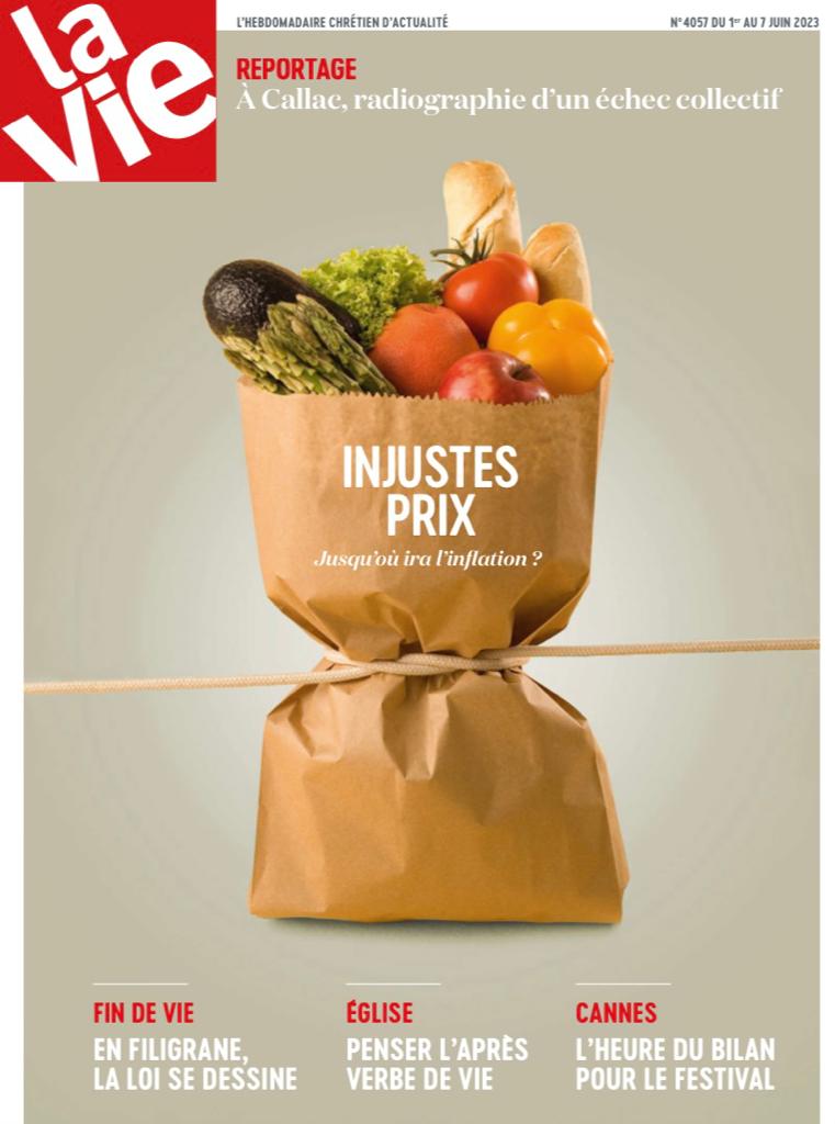 BenjXVI's tweet photo. Dans @LaVieHebdo, un riche dossier sur l'#inflation  dans lequel je suis interviewé à propos de mon livre « Quand bien manger devient un luxe » @AtelierEditions. J'y explique que le choix des prix bloqués correspond plus à l'intérêt des enseignes qu'aux besoins des consommateurs. https://t.co/efJmh5XE0i