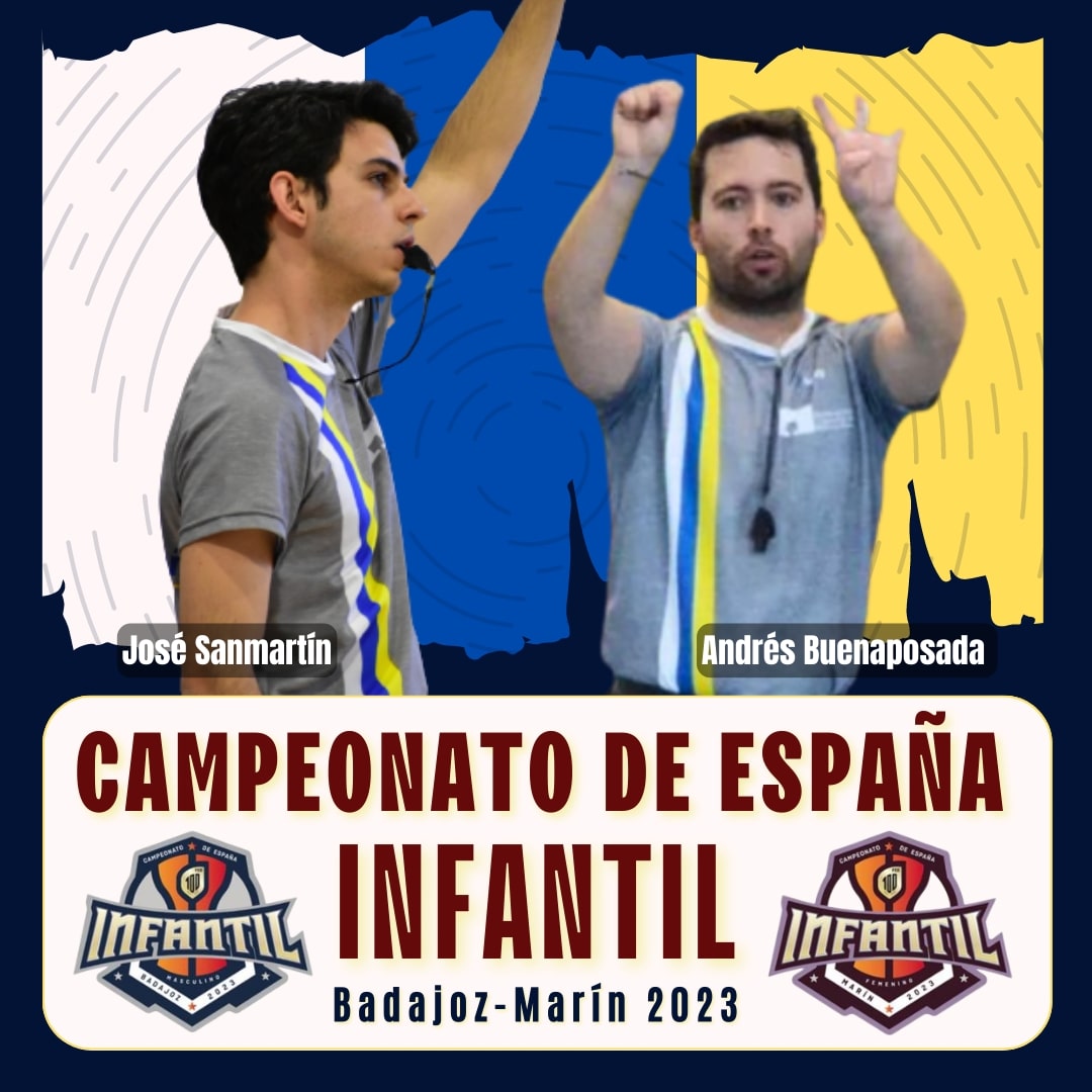 💥 José Sanmartín (torneo masculino) y Andrés Buenaposada (torneo femenino) han sido designados para los Campeonatos de España 🇪🇸 de Clubes #Infantil que se están celebrarando en Badajoz y Marín.

🎉¡Enhorabuena y muchísima suerte a los dos! 🇮🇨