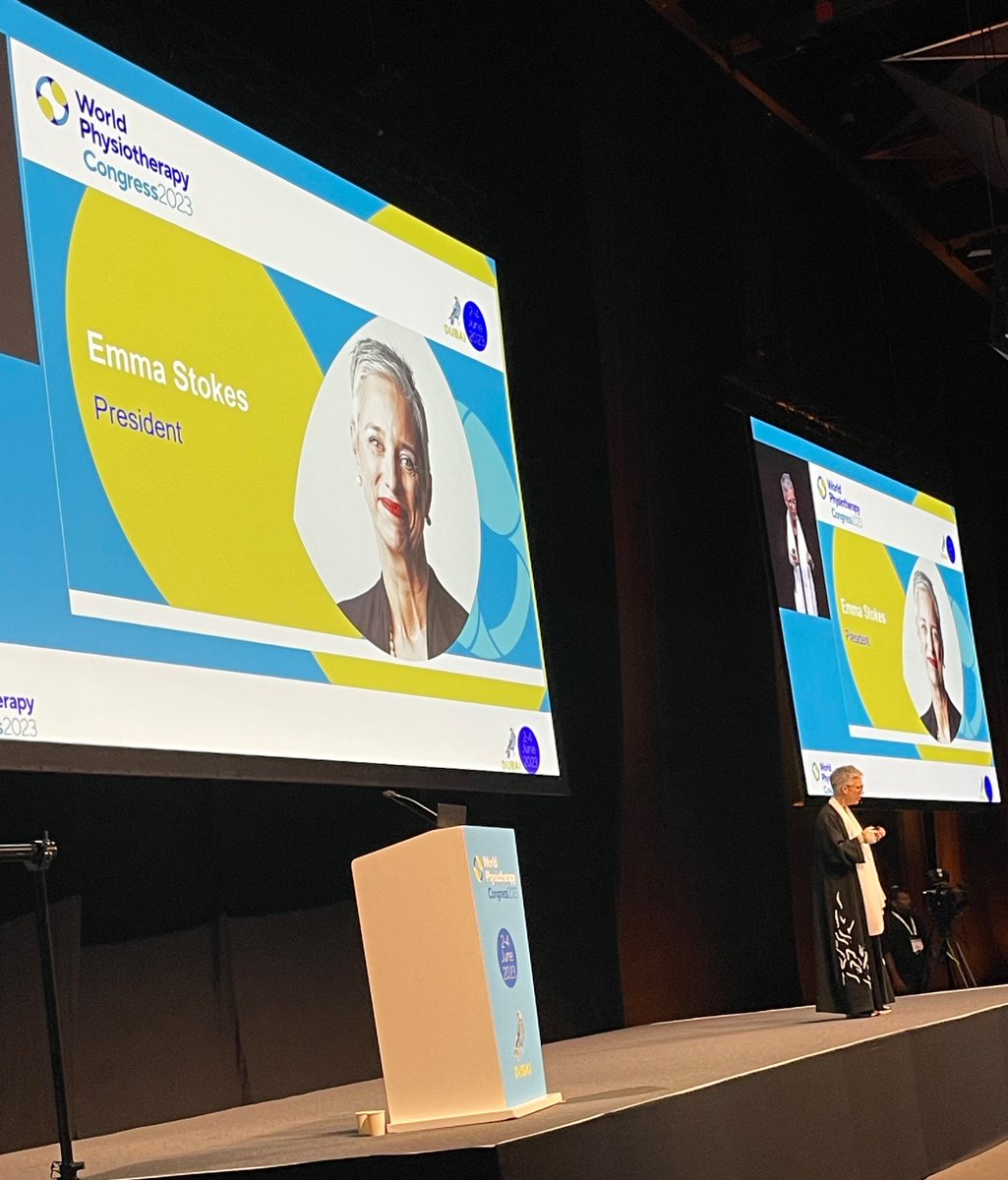 REFITClass's tweet image. Spending time with  @WorldPhysio1951  President @ekstokes  at #worldphysiocongress2023 was a joy!  A charismatic lady whose happiness spread to all. Our smiles reflect her positive energy &amp;amp; glistened  like her opening  &amp;amp; closing  presentation speeches over the conference days😁