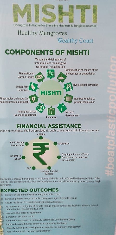goaforests's tweet image. Union Minister of State for Tourism, @shripadynaik, with PCCF and Senior Forest officers at the state level launch of #MISHTI on  #WorldEnvironmentDay! 🌍

#MISHTI is aiming to boost #mangrove cover &amp;amp; fortify coastal infra resilience
@visrane @moefcc @DrPramodPSawant @TOIGoaNews