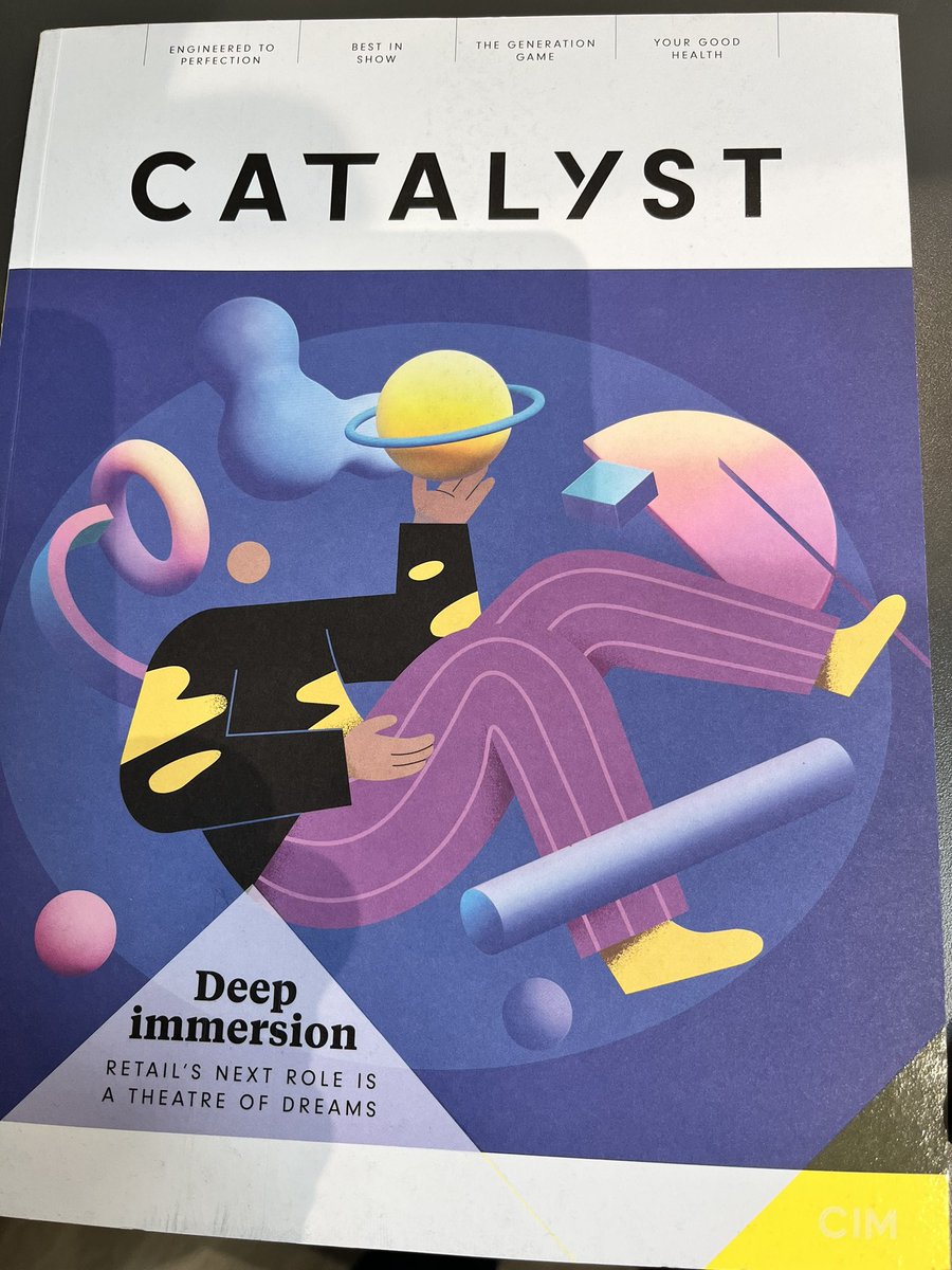 Good weekend for catching up on some reading ! <a href="/cim_marketing/">CIM</a>