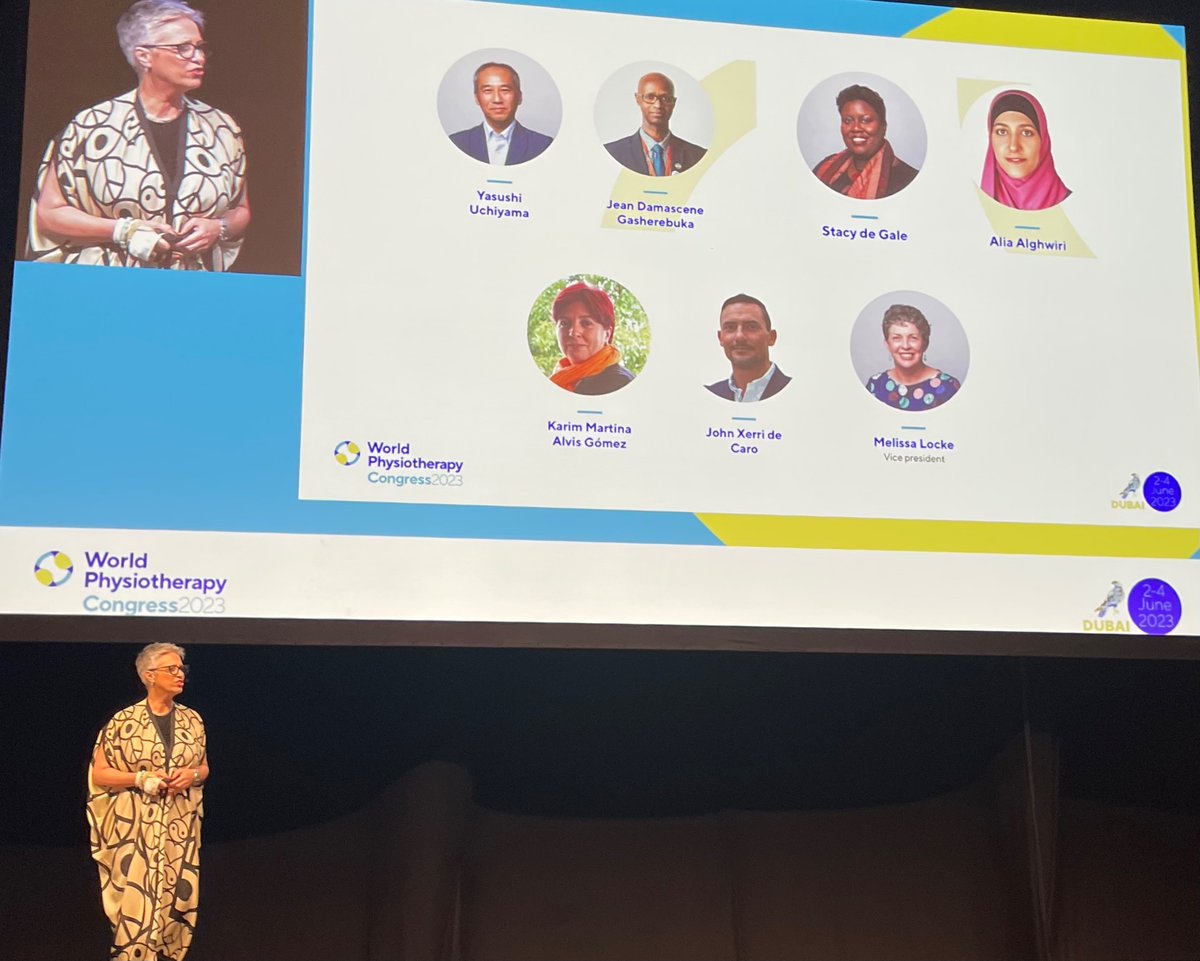 REFITClass's tweet image. Spending time with  @WorldPhysio1951  President @ekstokes  at #worldphysiocongress2023 was a joy!  A charismatic lady whose happiness spread to all. Our smiles reflect her positive energy &amp;amp; glistened  like her opening  &amp;amp; closing  presentation speeches over the conference days😁