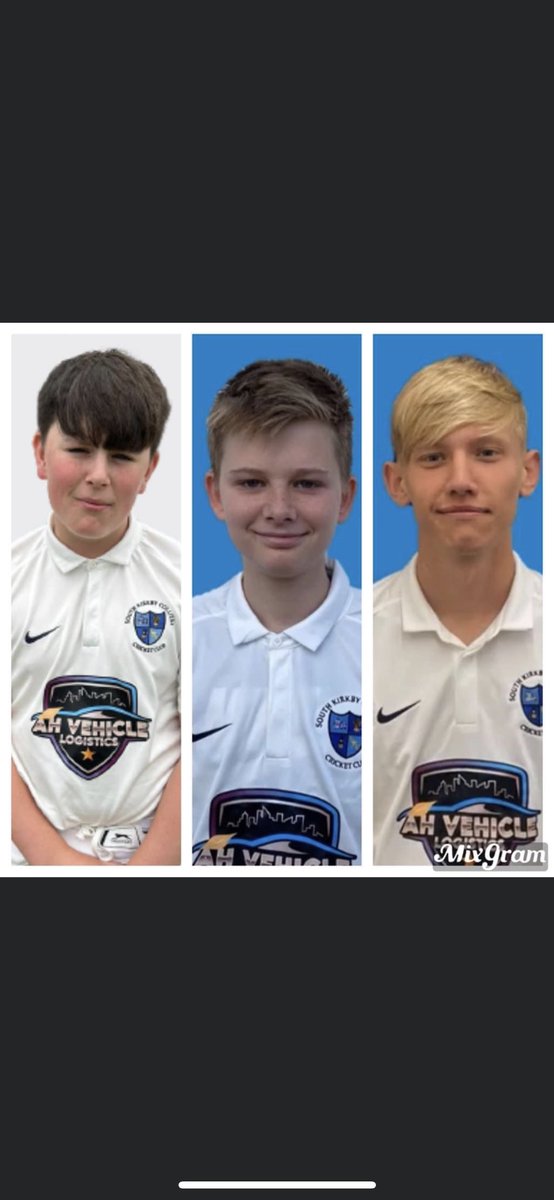 Congratulations to three of our juniors who this weekend made their senior league debuts.

13 year old George Senior took a catch in the second team fixture.

Jacob Warburton took 4/21 on his debut at Oulton and HP Keegan took his first wicket in the cup win at streethouse 👏