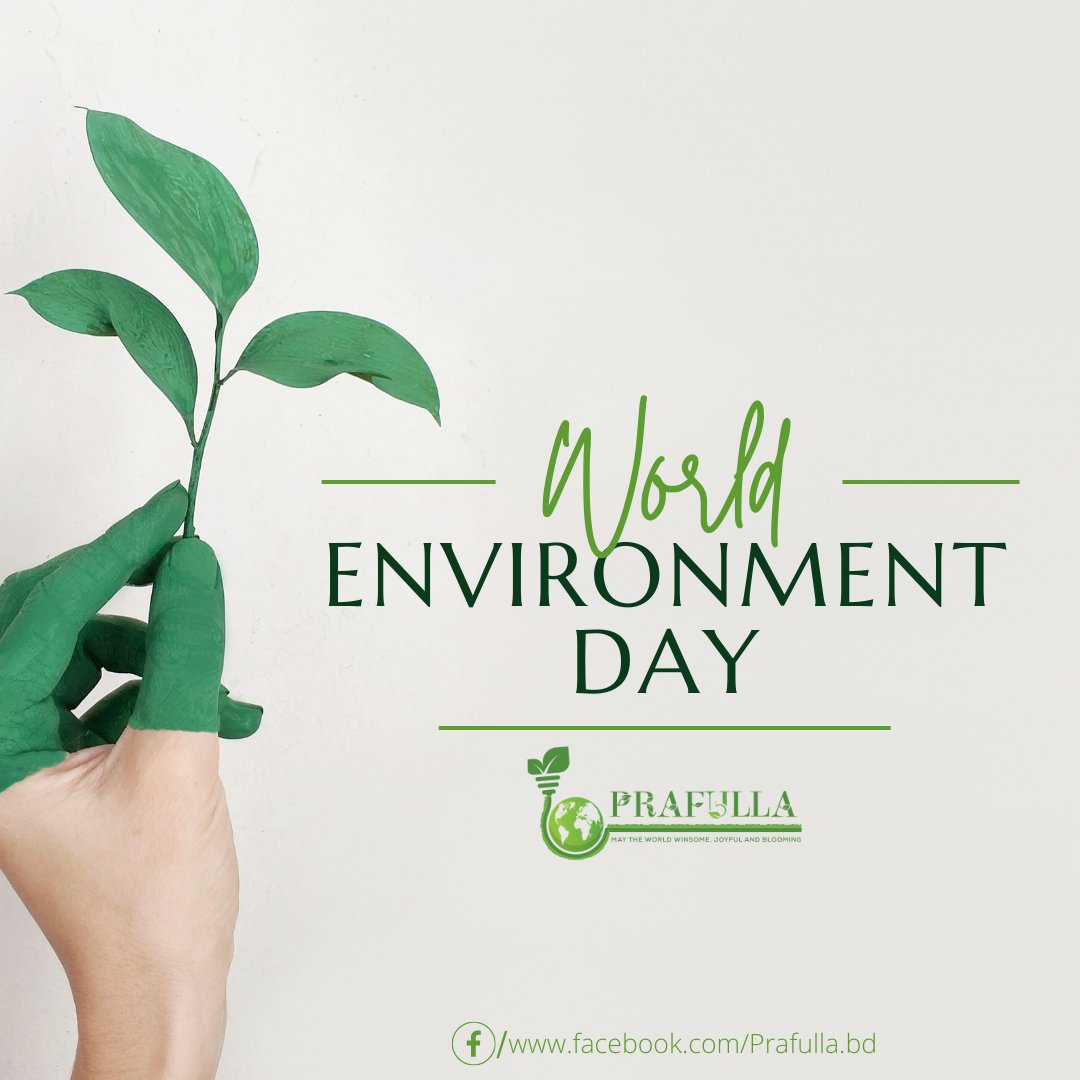Prafulla_BD's tweet photo. Happy World #EnvironmentDay2023.💚
Let's all join in Solving #PlasticPollution!
If we all work Together, Plastic Pollution will #Stop!
বিশ্ব পরিবেশ দিবসের শুভেচ্ছা।
প্লাস্টিক দূষণ সমাধানে সামিল হই সকলে!
সবাই মিলে করি পণ, বন্ধ হবে প্লাস্টিক দূষণ!
#Environment #Day #PrafullaBD https://t.co/T92gCRNrXp