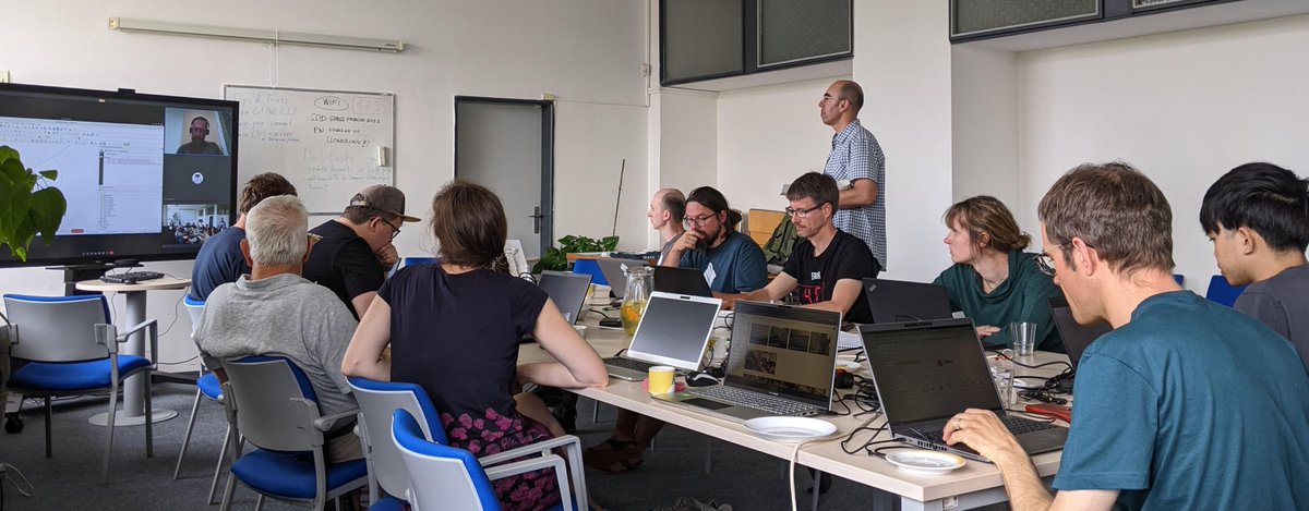 Day 4 of #GRASSGIS Community Meeting is off and running @CVUTPraha ! This morning, we're discussing #qgis integration. #opensource #geospatial 

Find out more: grasswiki.osgeo.org/wiki/GRASS_Com…

Thanks to our sponsors! @FOSSGIS_Verein @OSGeo @osgeojapan