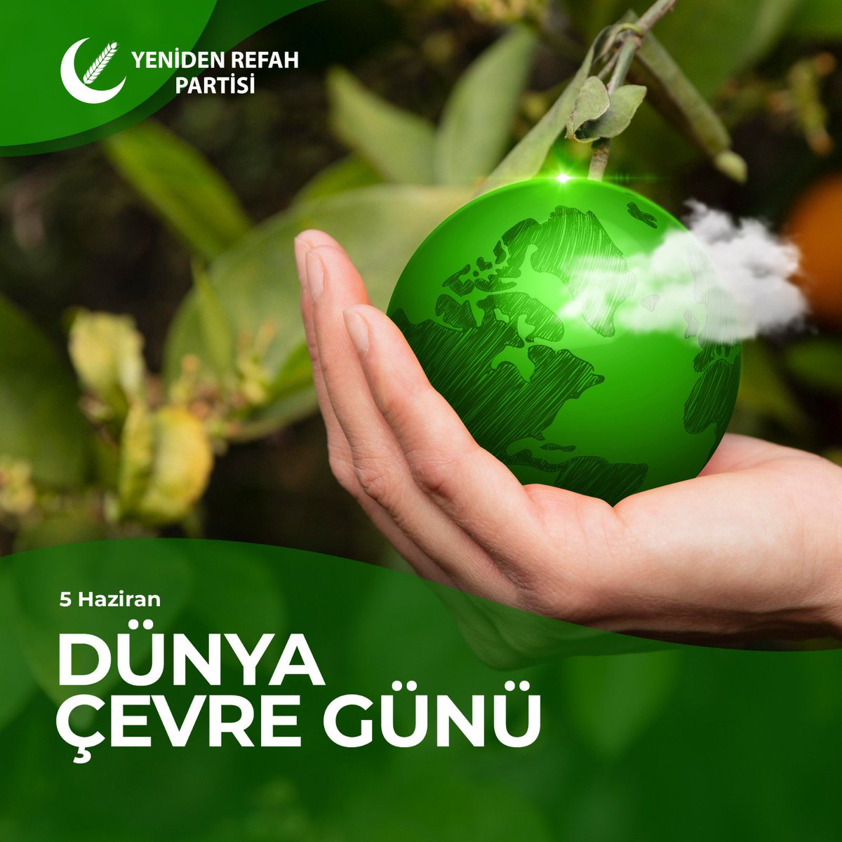 BulentAydin49's tweet photo. Daha yeşil şehirler, daha yeşil bir Türkiye, daha yeşil ve sağlıklı bir Dünya için çocuklarımızın emaneti çevreyi koruyalım.

#DünyaÇevreGünü kutlu olsun.
@ErbakanFatih 
@rpbeylikduzu https://t.co/7k0Y4nvpld