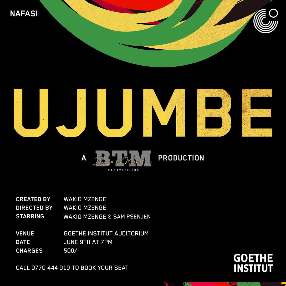 WakioMzenge's tweet photo. My baby is due! Details of the delivery date are on the poster.
#purelyexperimental
#beyondthemainstream
#nafasi
#goethekenya @goetheke
@psenjensam https://t.co/N4nLucQYBk
