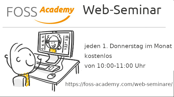 Im nächsten @FOSS_Academy Web-Seminar geht es um @MapComponents.

Einführung in den Aufbau von React & MapLibre-gl basierten #WebGIS Clients mit MapComponents

6. Juli 2023
Kostenloses einstündiges Web-Seminar
10.00 - 11.00 Uhr
Jetzt anmelden!
foss-academy.com/web-seminare/
#FOSSGIS