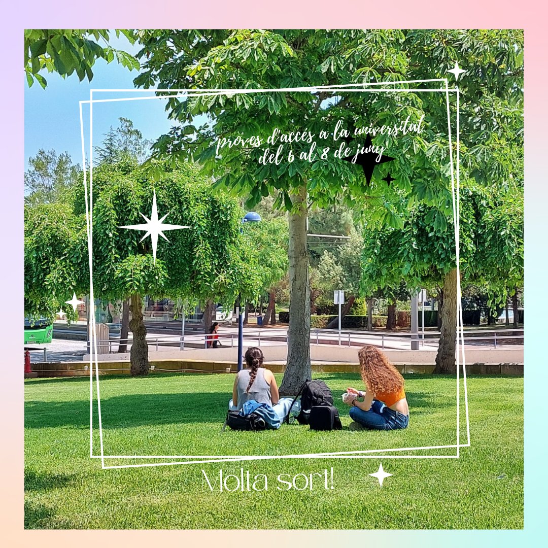 Bon dia #CampusUJI. És temps d'exàmens i compartirem també espai amb l'alumnat que es presenta a les proves d'accés a la Universitat. Ànim i molta sort! 
#PAU2023 (6-7-8 de juny):
📍 <a href="/FCJE_UJI/">Facultat CC. Jurídiques i Econòmiques UJI</a> . Tribunals 1, 3 i 6
📍 <a href="/ESTCE_UJI/">ESTCE-UJI</a> . Tribunals 2, 4 i 5.