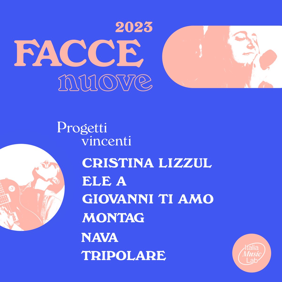 Tripolare, Ele A, Nava, Montag, Cristina Lizzul e Giovanni Ti Amo sono i progetti vincenti di #FacceNuove2023 🏆 Grazie a tutti e tutte per aver partecipato 💪🏼 Facce Nuove 2023 è stato possibile anche grazie a @tvsorrisi, ​​che ha contribuito al bando con una donazione.