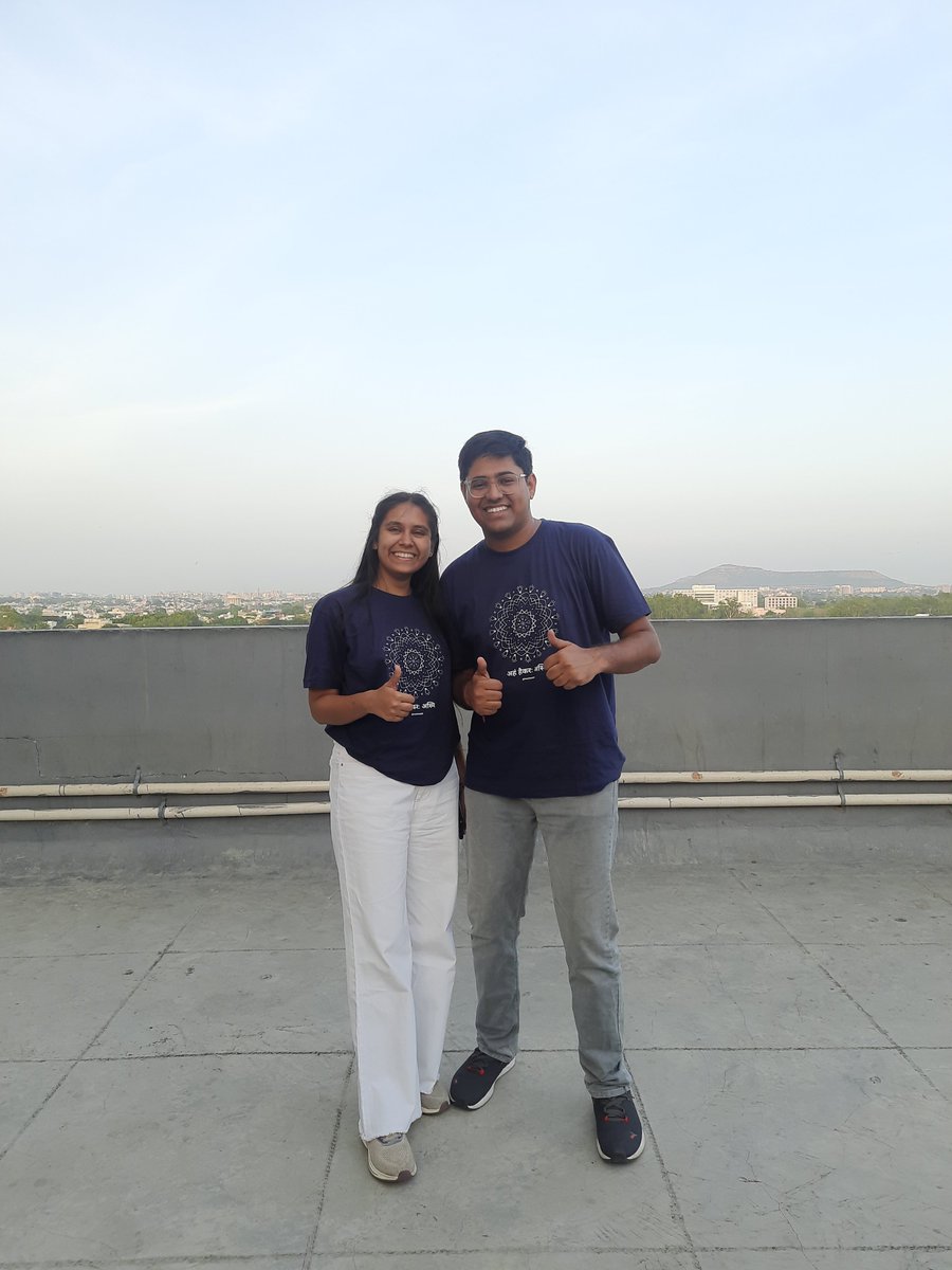 sneha_farkya's tweet photo. Yesterday, I had the privilege of attending @hackthisfall 's inaugural city meetup in Indore. I was truly inspired by the incredible @siddharth_hacks . It was an absolute honor to meet him and engage in a fantastic interaction✨
 #HackThisFall #Inspiration #Networking #HTFmeetup https://t.co/m8rbDuq1CL