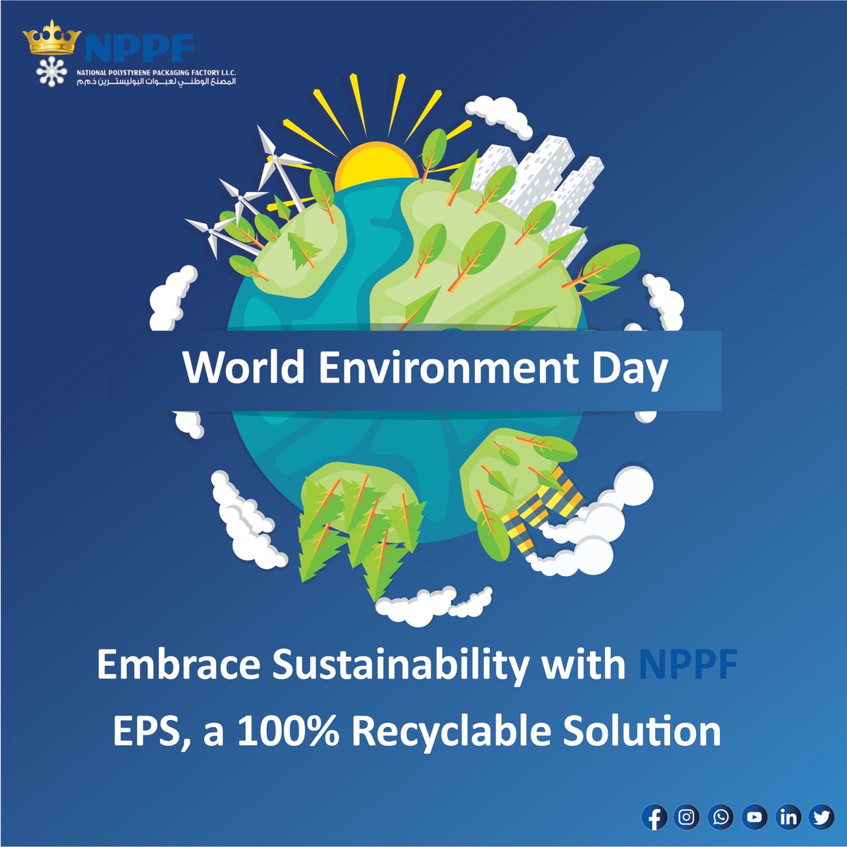 NPPFLLC's tweet photo. Learn about our innovative approach and the positive impact it has on reducing waste, energy consumption, and greenhouse gas emissions. For more information, visit our website.

https://t.co/JRBHQbwfAy

#WorldEnvironmentDay #EnvironmentDay #EPSfoam https://t.co/txake8AEhr